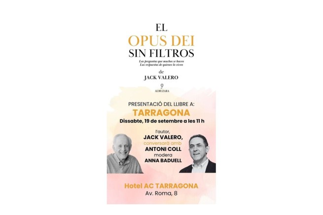 Presentació del llibre “El Opus Dei sin filtros” de Jack Valero